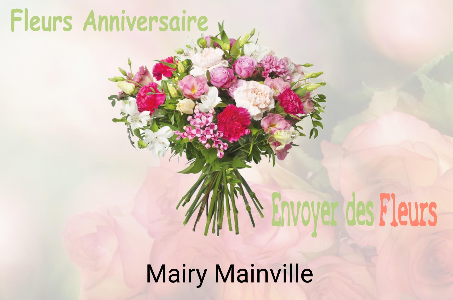 Bouquet de fleurs d’anniversaire livré à Mairy-Mainville